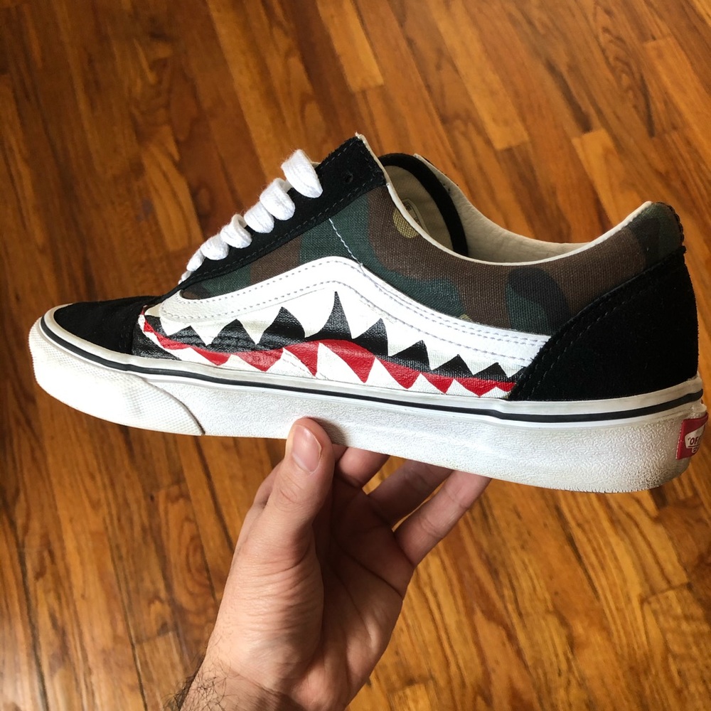 Custom Camo Vans.🎨 - Picture 4 of 8